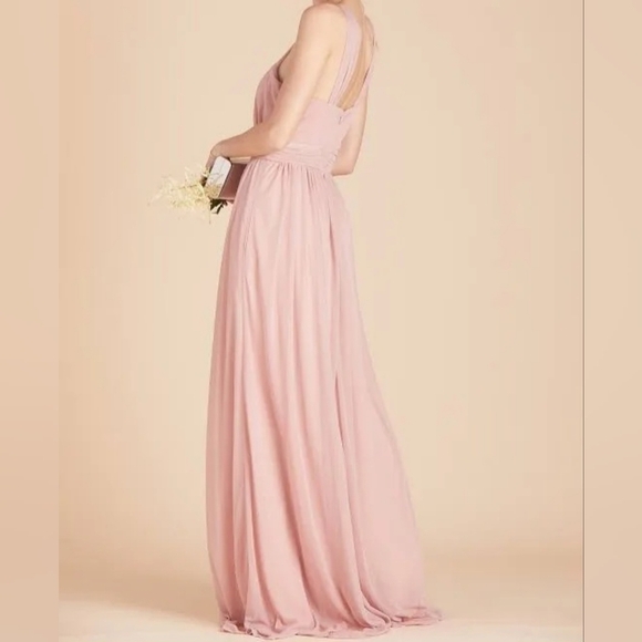 Nwt Birdie Grey Kiko Bridesmaid Maxi Dress in Dusty Rose - Picture 4 of 13